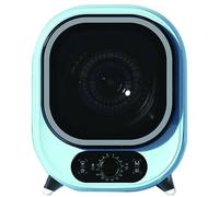 Mini Sèche-Linge, Sèche-Linge Compact Électrique 450W À Évacuation Avec 2 Modes De Séchage Et Minuterie, Capacité 0,8kg, Pour Appartement, Dortoir, Camping-Car Et Maison Blue