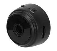 Mini Sécurité Caméra avec Dos Magnétique, Appareil Photo sans Fil HD 1080p pour la sécurité Intérieure et Extérieure, Petite Came de Nounou pour Animal de Compagnie, bébé, Maison (Black)
