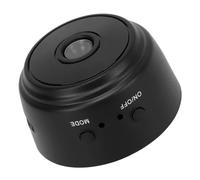 Mini Sécurité Caméra avec Dos Magnétique, Appareil Photo sans Fil HD pour la sécurité Intérieure et Extérieure, Petite Came de Nounou pour Animal de Compagnie, bébé, Maison (Black)