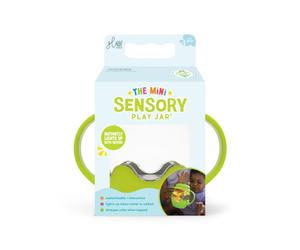 Mini sensory play jars glo pals vert