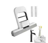 Mini serpillère de bureau pliable - 1 éponge de nettoyage portable - Mini serpillère pour petits espaces | Éponge absorbante portable | Nettoyeur multi-surfaces pour comptoir