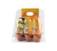 Radis et Capucine Mini serre Mon premier Jardin 6 pots bio à faire pousser