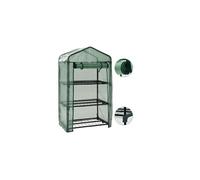 Mini-serre à 3 Niveaux Tente Abri Plantes Serre à Fleurs Serre à Plantes Serre de Jardin Serre d'Extérieur Résistance 46917