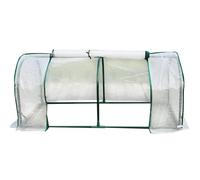 Mini Serre avec Cadre Et Couverture 47x24x19 Pouces Serre Intérieure Portable Petite Tente De Culture Tunnel Pop up Serre pour Plantes d'hiver Fleurs Herbes