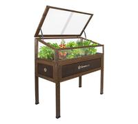 Mini serre avec couvercle pour balcon et terrasse 110 x 55 x 120 cm Greenspot -