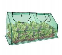 Mini serre de jardin 180 x 90 cm pour plantes de culture dans un tunnel de lit