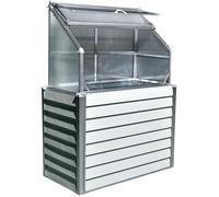 Mini serre de jardin adossable simple STRETTO 62x120 cm - BLANC