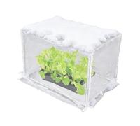 Mini serre de jardin transparente 23,6 x 11,8 x 11,8 pouces - Tente de culture intérieure portable pour table, balcon, jardin, terrasse, fleurs d'hiver