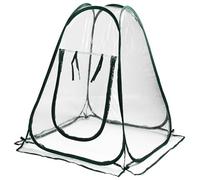 Mini Serre d'intérieur Portable, Petite Serre, 27, 6 x 27, 6 x 31, 5 Pouces, Tente de Culture de Plantes avec fenêtre Enroulable, Base lestée pour semis, Herbes, Fleurs, Balcon, Jardin