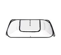 Mini Serre extérieure, Couverture Portable imperméable, 45 × 21,6 Pouces, Petite Serre, Tente d'accélérateur de Fleurs, avec Porte, pour Le Jardinage de extérieur