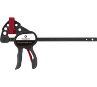 Mini serre-joint 100 x 35 mm 250 Nm TOOLCRAFT 1574784 Envergure max.:100 mm Longueur: 191 mm Mesures dempattement:35 mm