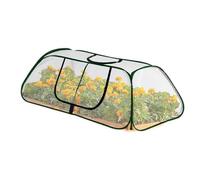 Mini Serre - Serre Tunnel en PVC | Petite Maison De Culture pour | Tente De Protection Hivernale Contre Le Gel 45"x21.6", Housse D'Isolation pour Légumes, , Fleurs, Jardinage Intérieur &