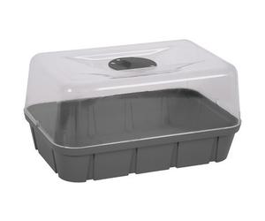 Mini-serre, taille L, volume: 15,7 L, anthracite