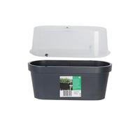 Mini serre vase de balcon avec couvercle 60 x 28 x 25 cm