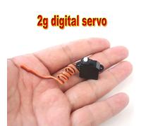 Mini Servo Numérique de Haute Qualité, Modèle de Voiture à Rotation à 260 °, pour Avion de Vol Nik, 2g