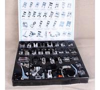 Mini Set de pieds presseurs pour Machine à coudre, 32 pièces et 52 pièces, Kit d'accessoires de couture multifonction pour tresser les points et tricoter
