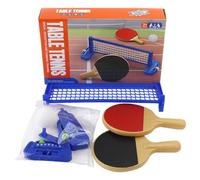 Mini Set Tennis Table, Jeux Interactifs de Bureau - Portable pour Enfants Garçons Activités Éducatives Intérieures pour Maison École Fêtes