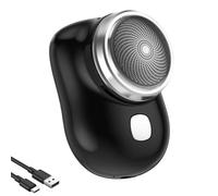 Mini Shave Portable Electric Shaver, Mini Shavers for Men Women (Black)