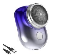 Mini Shave Portable Electric Shaver, Mini Shavers for Men Women (Gradient Blue)