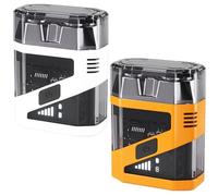 Mini Shaver électrique - IPX7 étanche, petit rasoir électrique compact pour hommes, rasoir rotatif de poche sans fil humide et sec, rasoir à double tête rechargeable USB-C (2PcsC)