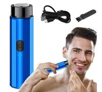 Mini Shaver Portable Electric Shaver - ABS 12.7x2.25cm USB Rechargeable | Pocket Electric Razor, Washable Rotary Shavers, Travel Beard Trimmer, Wet Dry Use Grooming Device | Travel Grooming