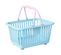 Mini Shopping Basket - Lightweight Portable Organizer, 5.12 Inches Carry System with Handle Grip Design, Storage Baskets, Mini Basket, Household Accessory for Kids Play Toy Snack Desk Bathroom Dorm