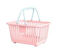 Mini Shopping Basket - Lightweight Portable Organizer, 5.12 Inches Carry System with Handle Grip Design, Storage Baskets, Mini Basket, Household Accessory for Kids Play Toy Snack Desk Bathroom Dorm