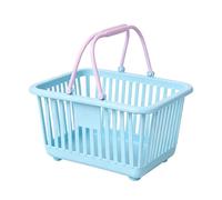Mini Shopping Basket | Portable Organizer with Handles | Tiny Basket | for Kids Toy Snack Desk Bathroom Shopping Dorm Kitchen Pantry