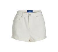 JJXX Jack & Jones JXHAZEL Mini Shorts HW AKM Denim, Shorts aux Femmes, Ecru/Detail:AKM12, L