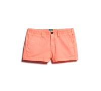 Superdry Vintage Hot Chino Shorts Orange XL Femme