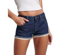 Mini-short jean femme Superdry Bleu 25
