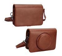 Mini Shot 2 Retro Case, étui de Protection en Cuir PU avec Bandoulière Réglable pour Kodak C210R Mini Shot 2 Retro