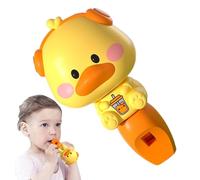 Mini sifflet musical, jouet trompette pour , petite corne avec coup facile, instrument d'apprentissage de qualité, jouet musical éducatif avec un design coloré, jouets musicaux pour tout-petits