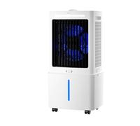 Mini Silencieux Climatiseur Portable 25L, Rafraîchisseur d'Air 3-en-1 avec Télécommande, 3 Vitesses, Minuterie 12 H, Blocs Réfrigérants, pour la Maison, la Terrasse, le Garage et le Restaurant
