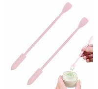 Mini Silicone Spatula - Tiny Silicone Spoon | 4 Pcs Small Spatula, For Makeup Narrow Bottle, Heat Resistant BPA Free Long Handle Lotion Stirrer Get Last Drop From Bottle