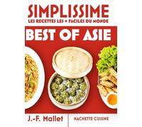 Jean-François Mallet – Mini Simplissime: Best of Asie – Les recettes + faciles – Cartonné