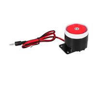 Mini Sirène D’Alarme Filaire 12v en Plastique ABS pour Sécurité | Avertisseur Sonore Fiable, Alerte D’urgence Audible, pour Panneaux et Dispositifs, Usage Boutique ou Garage