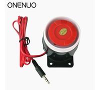 Mini Sirène de Sécurité Domestique, Système d'Alarme Sonore, Anti-Vol, Filaire, Durable, DC 12V PS-89