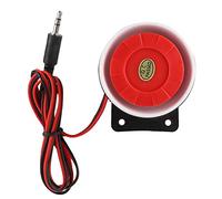 Mini sirène, klaxon d'alarme 6-12 VDC multifonction, auto-fonctionnement, détection d'état, taille compacte avec design super tweeter pour l'extérieur
