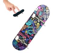 Mini Skateboard à Doigts - Roue De Roulement De Piste De Skateboard En Bois D'érable | Mini Touches, Jouets à Doigts, Skateboard à Main, Faveurs De, Cadeaux Créatifs De Complété