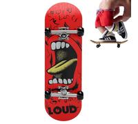 Mini -Skateboard Toys - Mini -Finger Toys avec Roues à Roulement à Billes de Mise à Niveau | Scooter Fiinger Board Avec Toboggan Lisse | Finger Toy Skateboards Idéal Pour Fournitures de Fête, Enfants