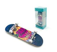 Mini Skateboards For Fingers - Professional Wooden Fingerboard With Real Bearing Wheels, High Performance Maple Wood Deck + 32mm Alloy Trucks, High Grade Synthetic Polymer Grip Tape - For Finger Skate