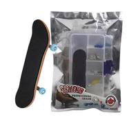 Mini-skateboards pour les doigts - Jouet de skateboard portable à utiliser du bout des doigts | Jouet éducatif pour développer la motricité fine, idéal pour les voyages, la maison et l'écol