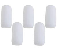 Mini Skater Lot de 5 Housses de Bouteille de Voyage en Silicone - Réutilisables - Élastique - Convient pour Les conteneurs de Toilette Standard - Étirement - pour Sac à Bagages - Solution de