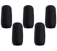 Mini Skater Lot de 5 Housses de Bouteille de Voyage en Silicone - Réutilisables - Élastique - Convient pour Les conteneurs de Toilette Standard - Étirement - pour Sac à Bagages - Solution de