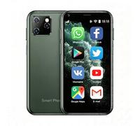 Mini-Smartphone 3g, Petit TéLéPhone de 2,5 Pouces, Double Carte SIM, Batterie de 1 000 mAh, Mini-TéLéPhone Android 8.1 DéBloqué, TéLéPhone de Secours Portable (2 Go de Ram, 16 Go de Rom, Vert)