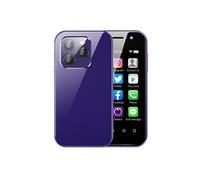 Mini Smartphone Petite Taille 3GB+64GB Android 9.0 4G Dual SIM Batterie Longue Durée Purple