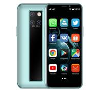 Mini Smartphone Petite Taille 3GB RAM 64GB ROM Écran 3.46 Pouces Caméra Dual SIM Vert YONIS