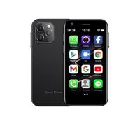 Mini Smartphone Petite Taille 4GB+32GB Android 10 Débloqué Dual SIM 4G 13MP 3.0 Pouces Noir