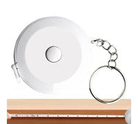 Mini Soft Measuring Tape - Portable Retractable Body & Sewing Rule | 1.97" x 1.97" x 1.18" (5cm x 5cm x 3cm, 22g Ultra-Lightweight), Compact Shell, 2-Meter/79-Inch Double-Sided
